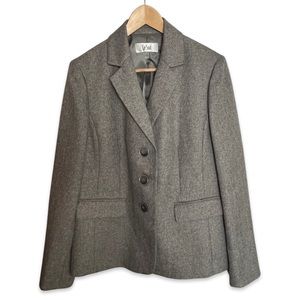LE SUIT Classic Women's Gray Blazer